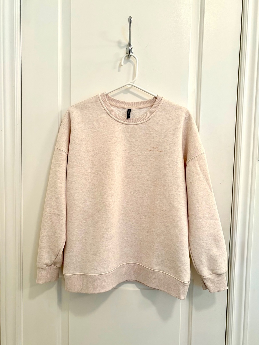 LAZYPANTS Cream Coloured Crewneck Sweatshirt